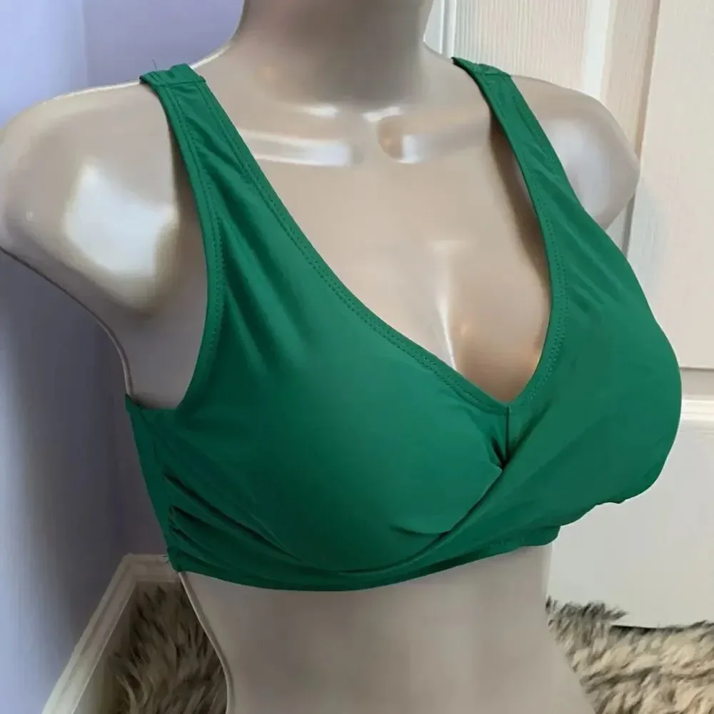 Designer Swimsuit Top Bra Swimwear M